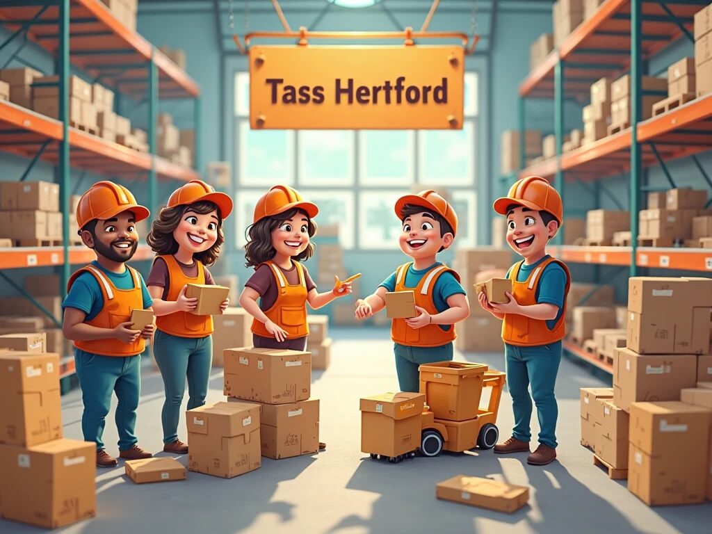 A happy team that will infect your customers with the same joy