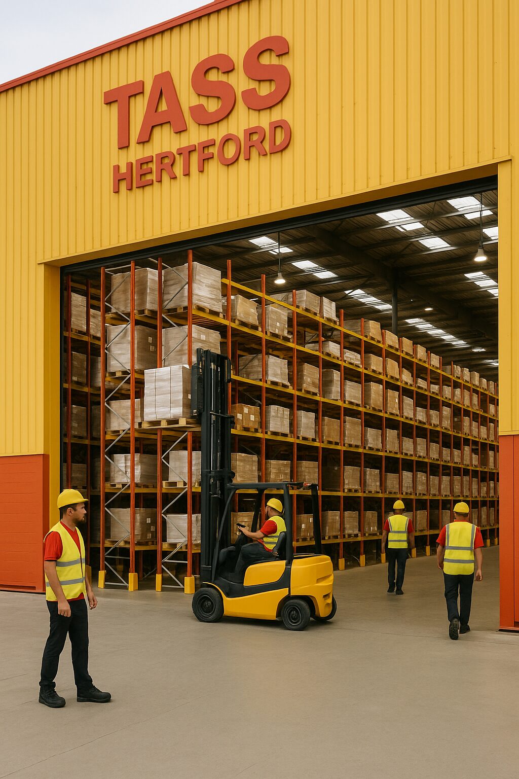 Warehouse storage and fulfilment operations at TASS Enterprise