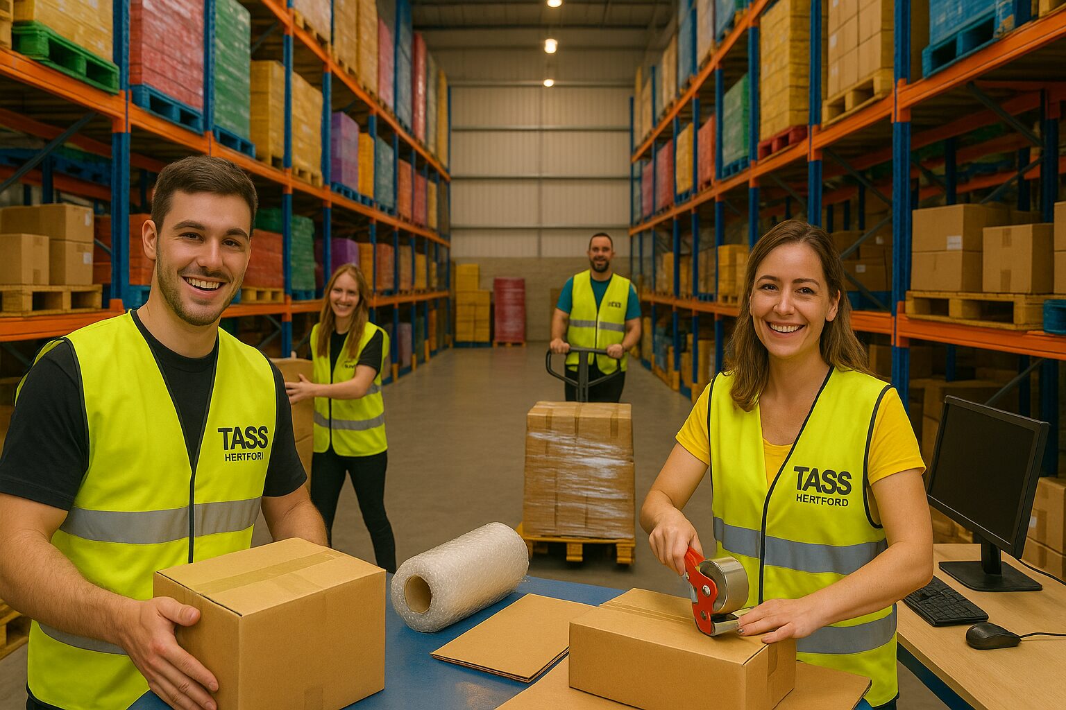Careful warehouse handling for fragile and specialist products