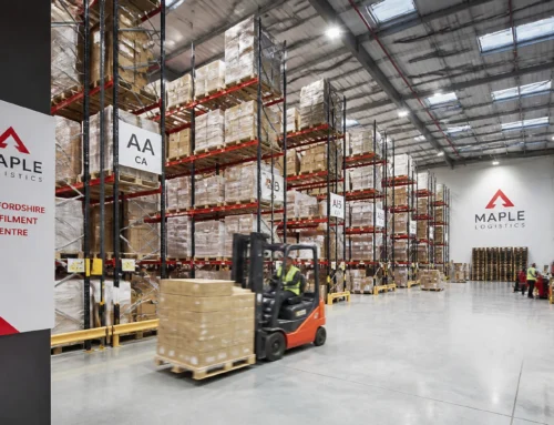 Local logistics team preparing goods for delivery across Hertford, Enfield and London